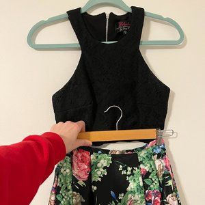 Two-piece Prom Dress